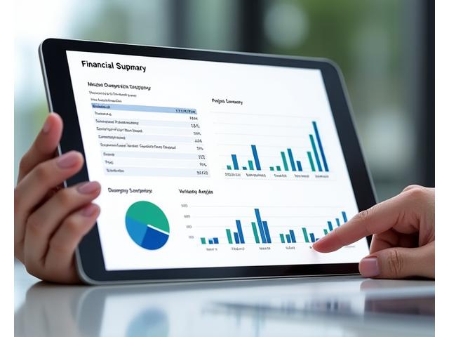 Et diagram som viser en optimalisert finansiell rapporteringsstruktur, med fokus på klarhet og datanøyaktighet.